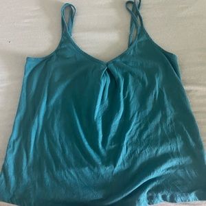 Turquoise tank top